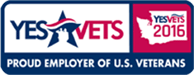Yes Vets 2016 - Proud Employer of U.X. Veterans